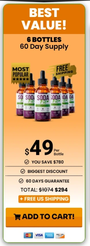 SodaFit- 6 Bottle